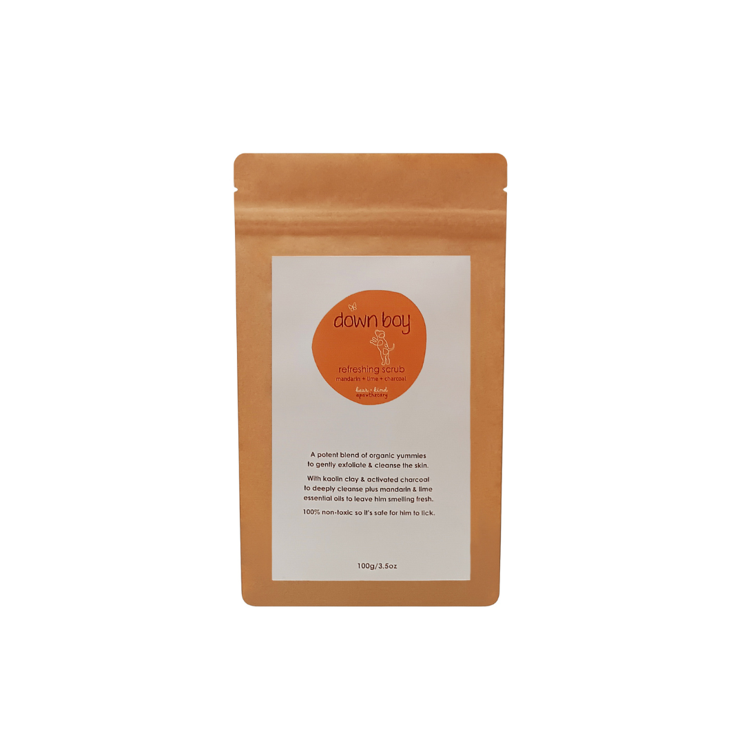 Down Boy Refreshing Scrub For Dogs
