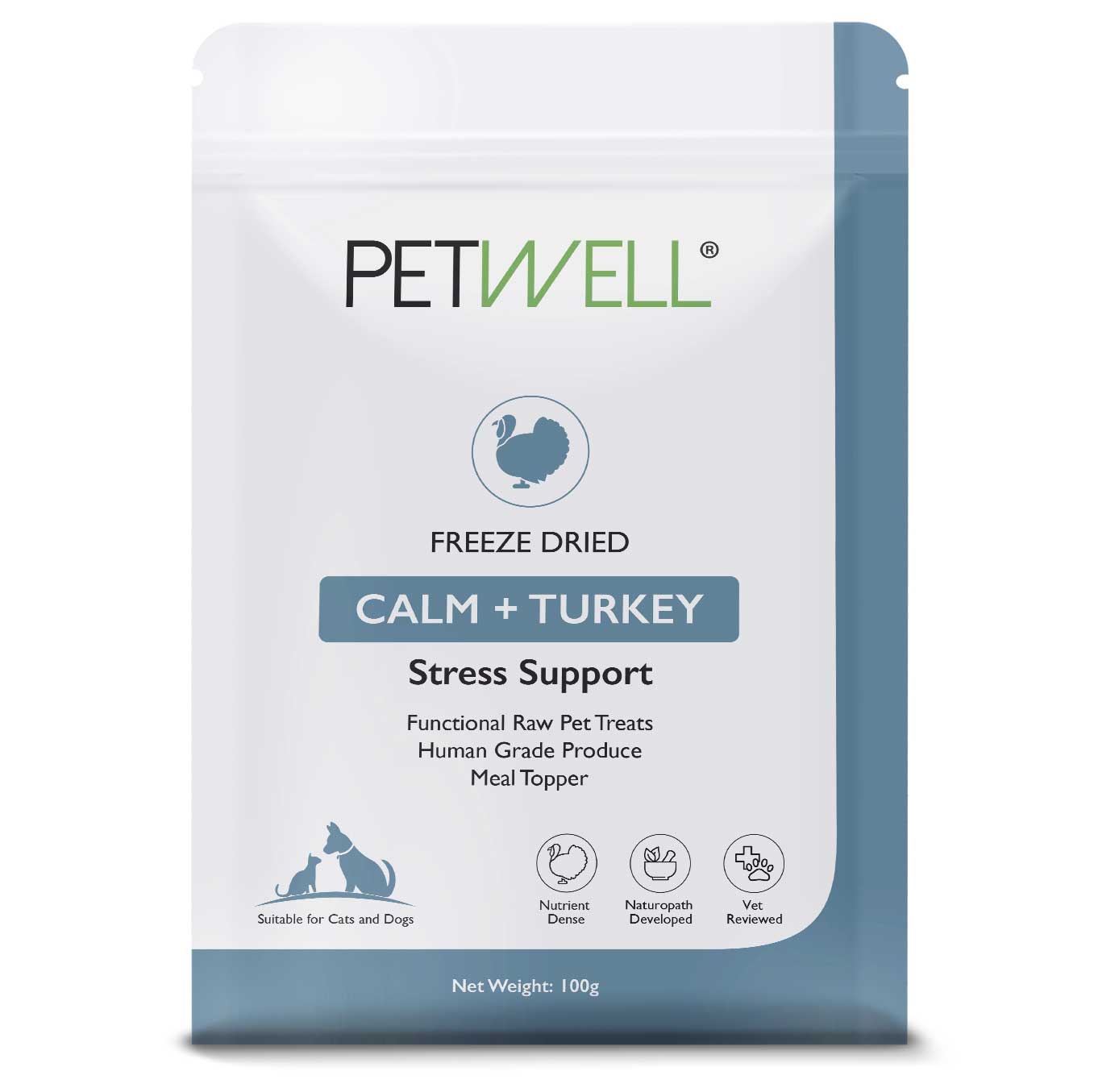 CALM + Turkey Raw Freeze Dried Functional TREAT