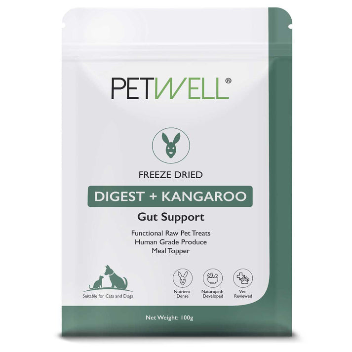 DIGEST Kangaroo RAW Freeze Dried TREATS Natural Pet Farmacy digest-kangaroo-raw-freeze-dried-treats-natural-pet-farmacy
