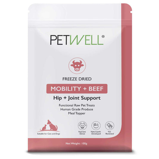 MOBILITY + Beef Freeze-Dried Functional TREATS