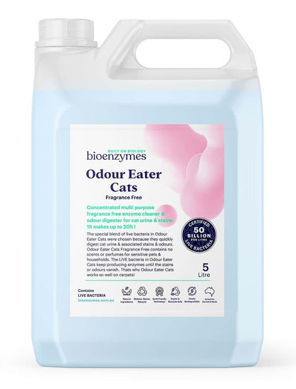 Bioenzymes Odour Eater Cats Stain & Odour Eliminator FRAGRANCE-FREE