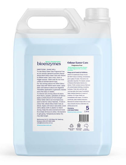 Bioenzymes Odour Eater Cats Stain & Odour Eliminator FRAGRANCE-FREE
