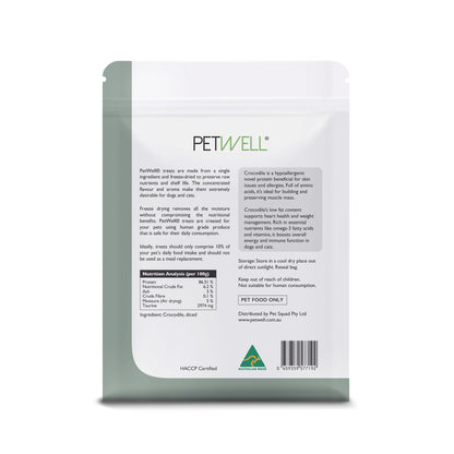 Freeze-Dried Crocodile Treats