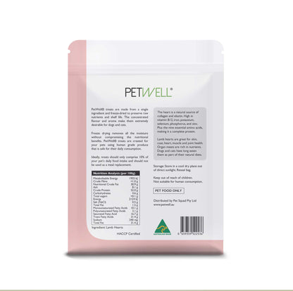 Freeze-Dried Lamb Hearts