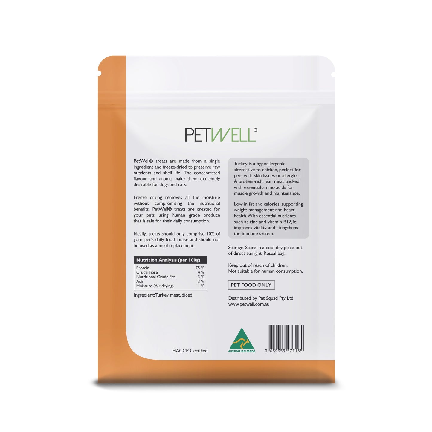 Freeze-Dried Turkey Breast Treats