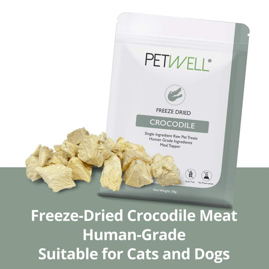 Freeze-Dried Crocodile Treats