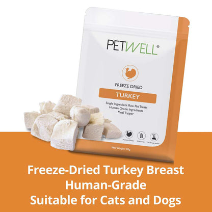 Freeze-Dried Turkey Breast Treats