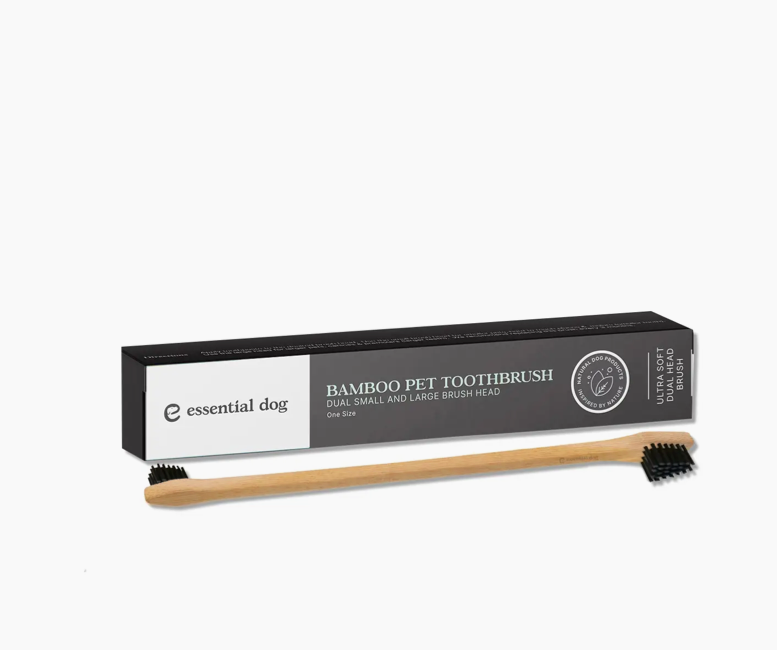 Dog toothbrush -Bamboo Dual head