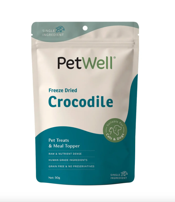 Freeze-Dried Crocodile Treats