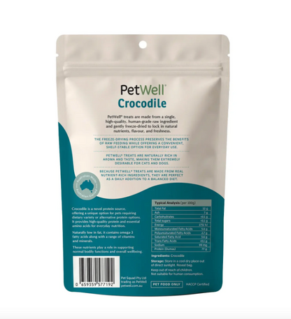 Freeze-Dried Crocodile Treats