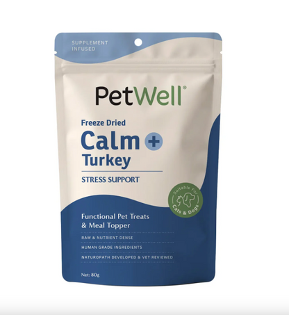 CALM + Turkey Raw Freeze Dried Functional TREAT